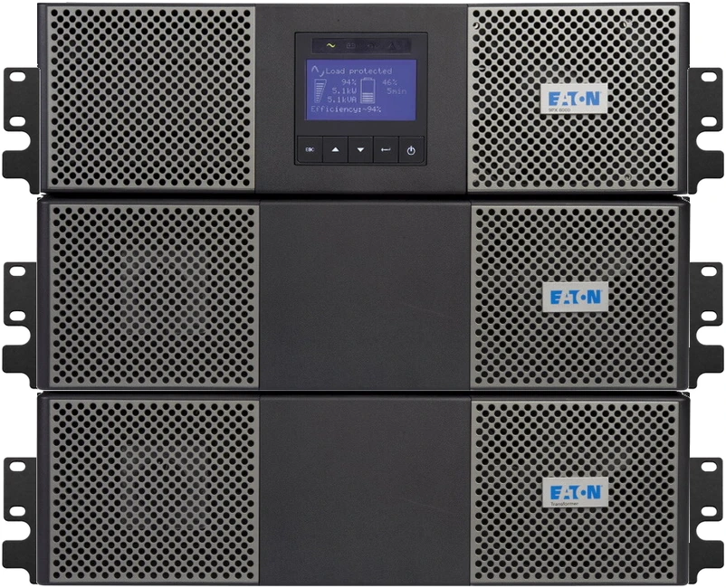 9PX11KTF11 - Eaton 9PX, 11kVA, Rack/Tower 9U, 208/220/230/240V input, 120/208/240V output, 8× 5-20R + 2× L14-30R + Hardwired