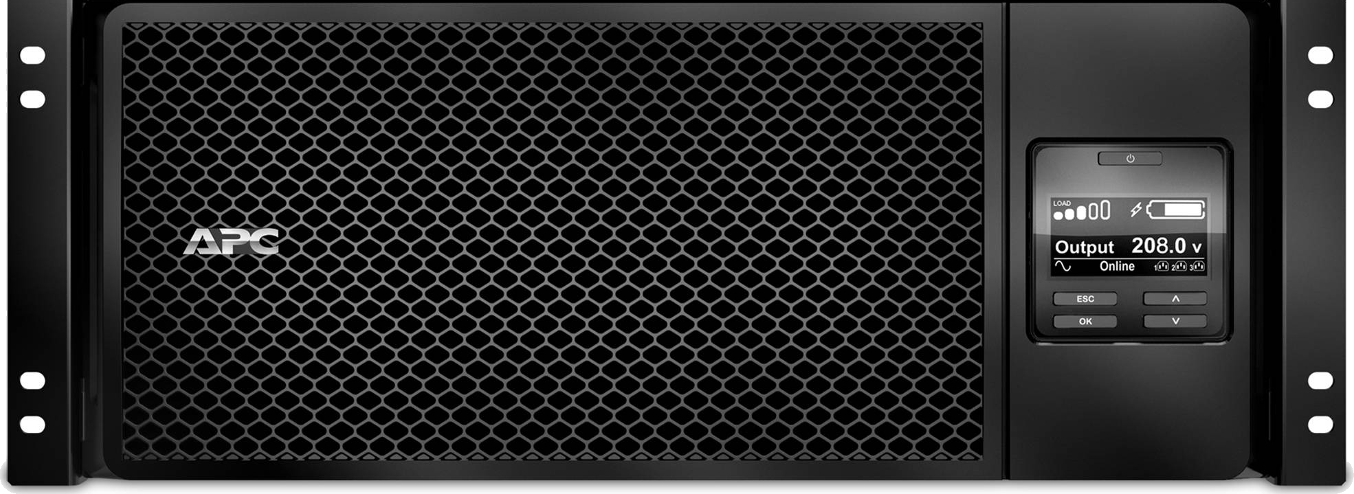 SRT6KRMXLT - APC Smart-UPS On-Line, 6kVA, Rackmount 4U, 208/240V, 2× L6-20R + 3× L6-30R