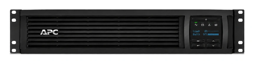 SMT3000R2X180 - APC Smart-UPS, 3kVA, Rackmount 2U, 120V, 6× 5-15R + 2× 5-20R